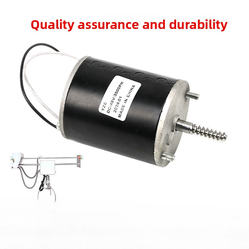 Crane Claw Motor - มอเตอร์เกียร์ความเร็วสูง 48V สำหรับเครื่องจับตุ๊กตา PP Tiger Crane,