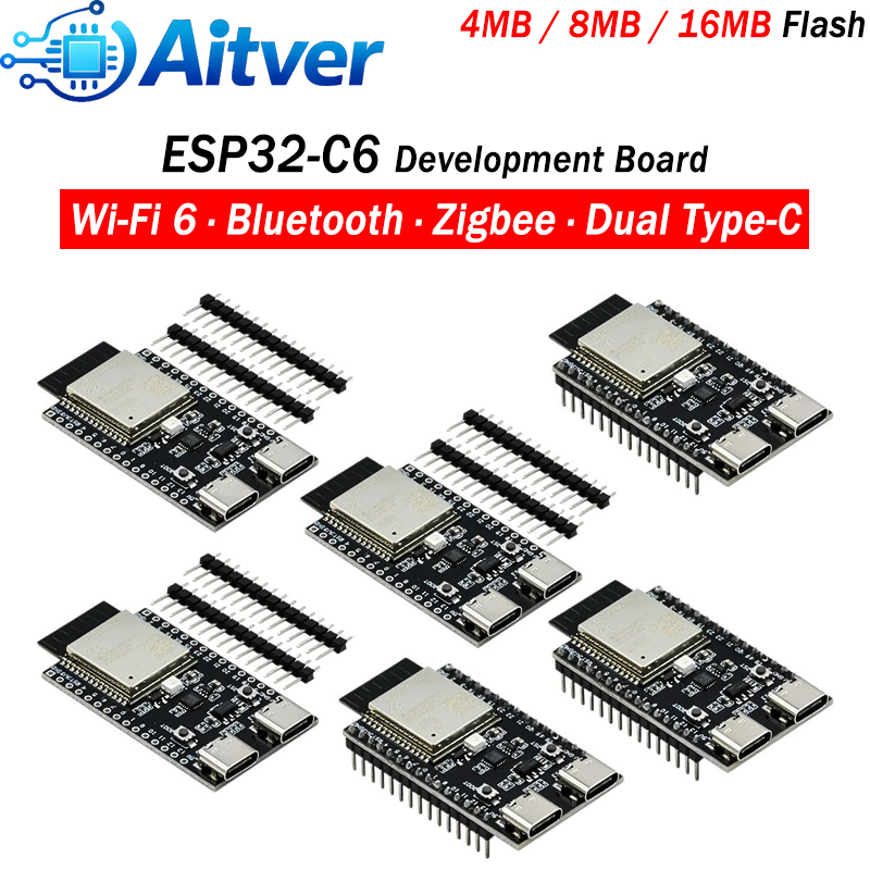 Arduino Vending Machine Project - บอร์ดพัฒนา ESP32 C6 รองรับ WiFi6 BLE5