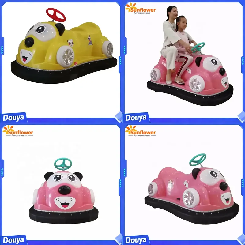 Coin Operated Kiddie Ride - เครื่องเล่นเกมส์สนุกสนานแบบหยอดเหรียญสำหรับเด็กในสวนสนุก รถบัมเปอร์ในร่มสำหรับเด็ก