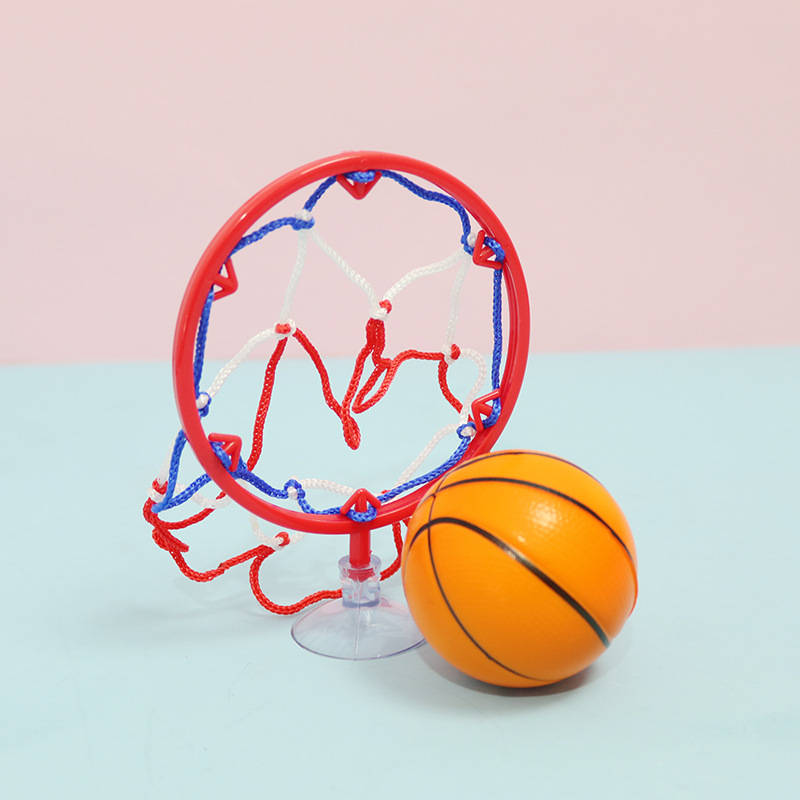 Basketball Arcade Game - เด็กในร่มมินิบาสเกตบอล Hoop ชุดถ้วยดูดแขวนผนังเกมกีฬาเด็กออกกําลังกายสนุกตะกร้า Ball Hoops ชุด