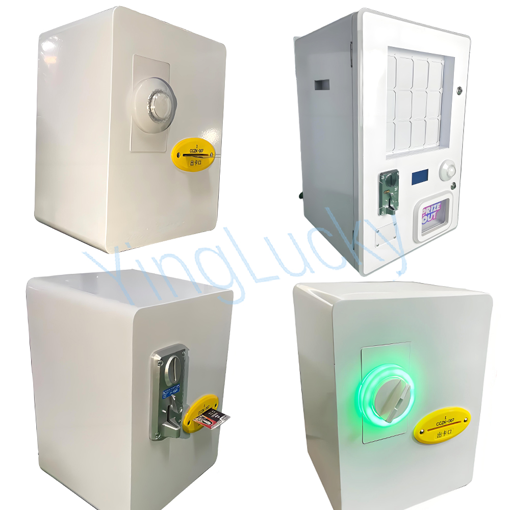 Arcade Card Vending Machine - อาร์เคด, ตู้จําหน่ายการ์ด, ตู้สติ๊กเกอร์อาร์ตการ์ด, มินิบาร์, เครื่องเกมเหนือศีรษะสําหรับคอลเลกชันสําหรับเด็ก, แม่หยอดเหรียญ