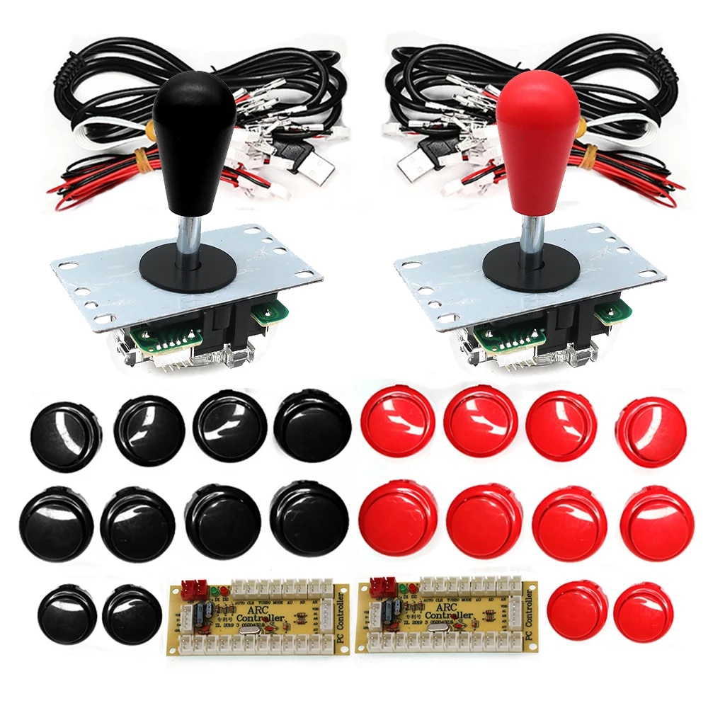 Arcade Game Jackpot - คัดลอก SANWA เกมคอนโซลอาเขต DIY ชุด 8