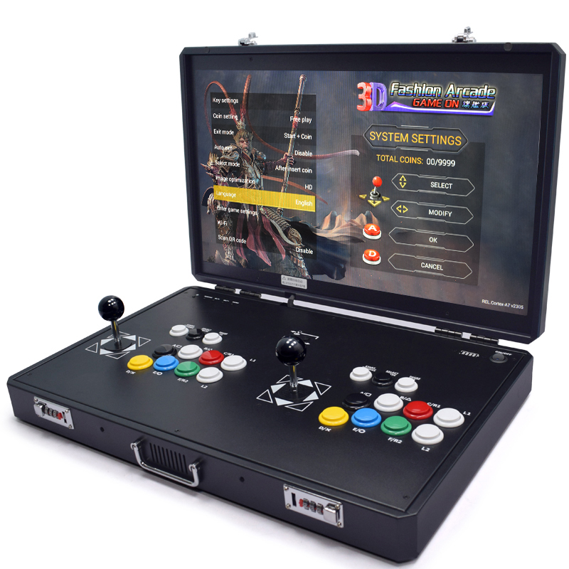 Arcade Game Jackpot - PANDORA H3 24นิ้วจอแอลซีดีคอนโซลอาเขต, 23000เกม, บอร์ดผู้เล่น PCB
