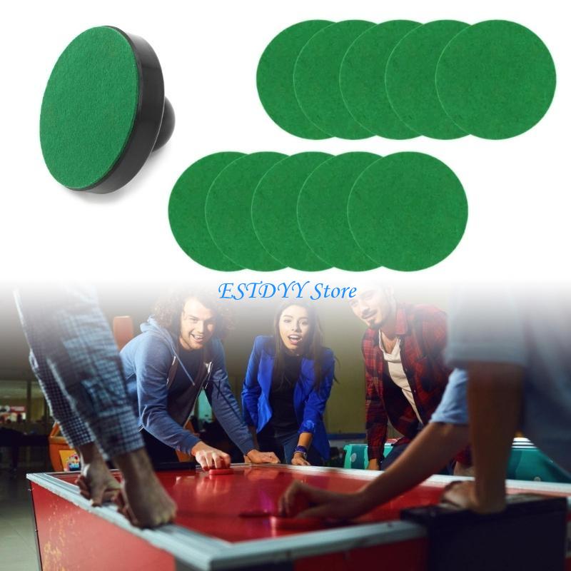 Air Hockey Table - G6DE Air Hockey Mallet Felt Pad,