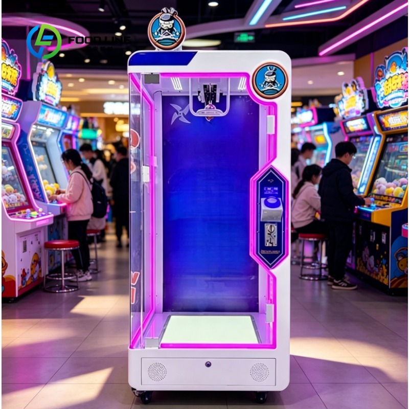 Arcade Prize Vending Machine - เครื่องตัดกระดาษรูปกรรไกรแบบหยอดเหรียญสำหรับเล่นคนเดียว, เครื่องเกมอาร์เคดแจกของรางวัลตุ๊กตาขนาดใหญ่สำหรับขาย