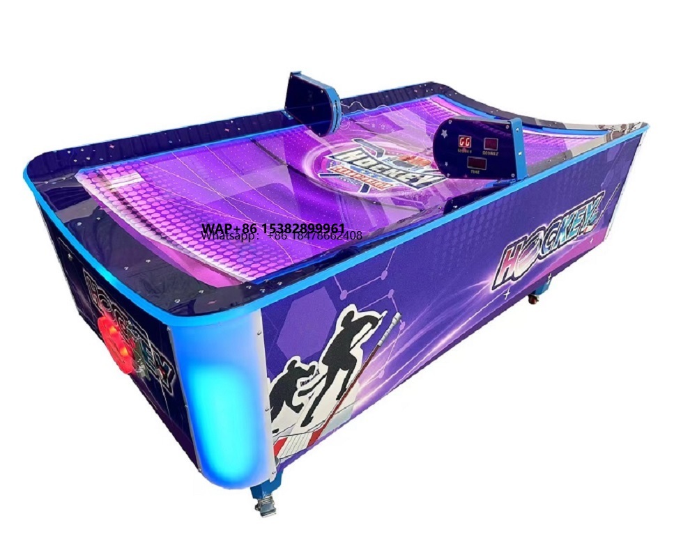 Arcade Games & Vending Llc Photos - เครื่องเล่นเกมฮอกกี้อากาศแบบหยอดเหรียญสำหรับเด็ก พร้อมระบบแลกตั๋วในร่ม