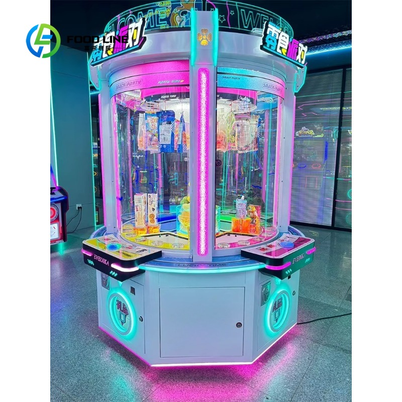 Arcade Prize Vending Machine - ตู้เกมหยอดเหรียญแบบกำหนดเองสำหรับงานปาร์ตี้ ตู้จำหน่ายของรางวัลแบบห้อยคอ สำหรับห้องเล่นเกมในร่ม