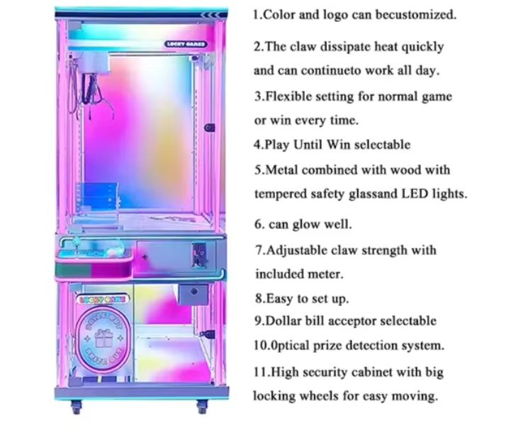 เครื่องเกมเครนหยอดเหรียญแบบตั้ - Japanese Arcade Vending Machine บทวิจารณ์และราคา
