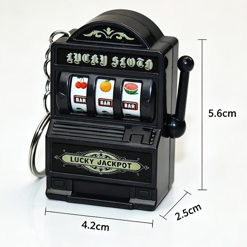 พวงกุญแจรูปเครื่องสล็อตมินิ ขอ - Arcade Game Jackpot บทวิจารณ์และราคา