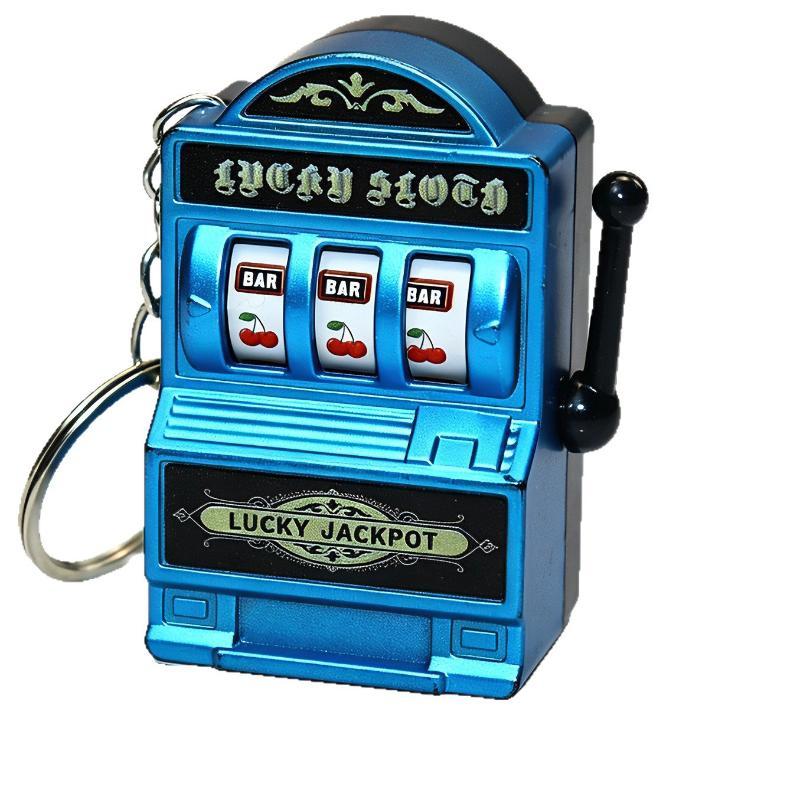 พวงกุญแจรูปเครื่องสล็อตมินิ ขอ - Arcade Game Jackpot บทวิจารณ์และราคา
