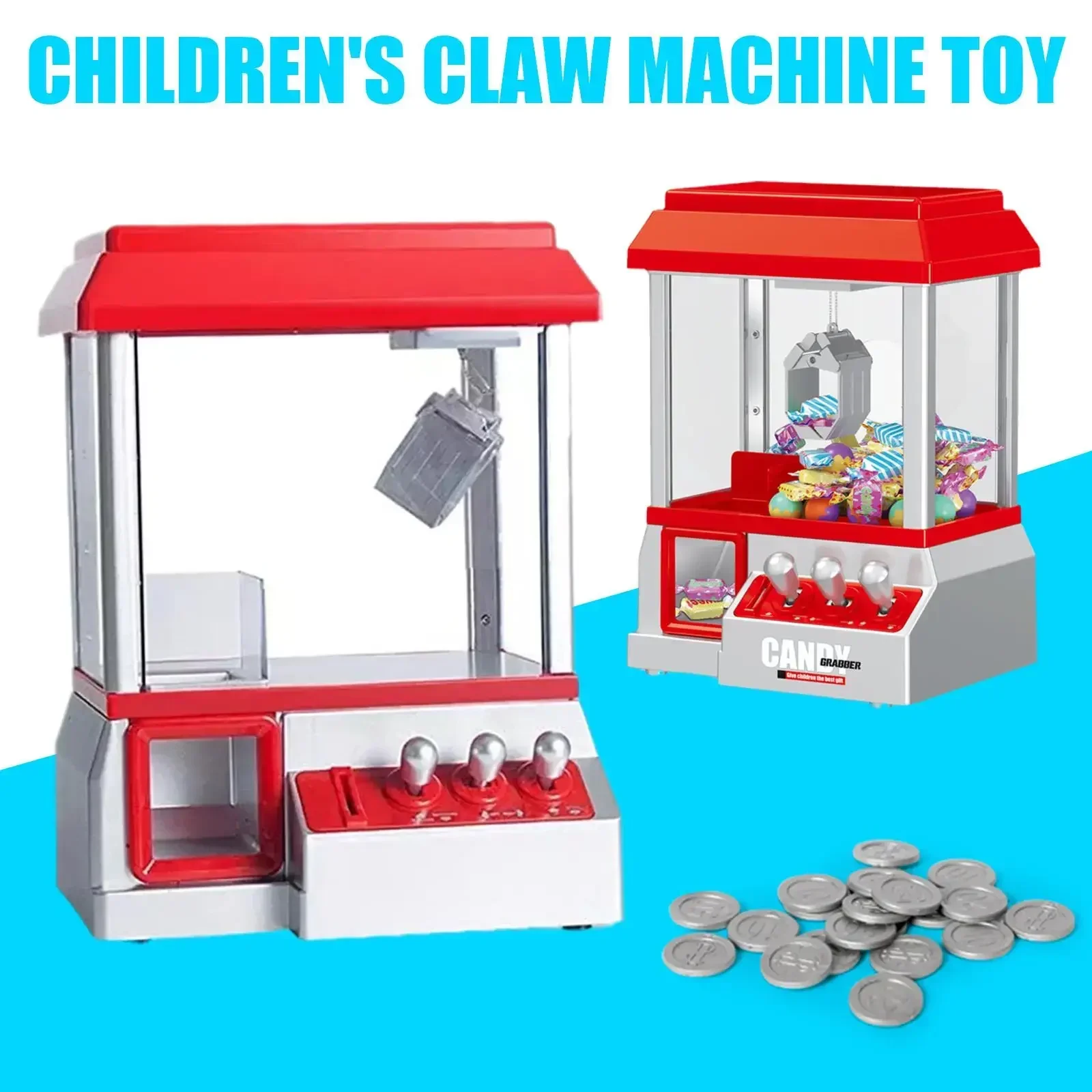 มินิเกมวิ่งบนเหรียญสําหรับเด็ก - Claw Crane Machine บทวิจารณ์และราคา