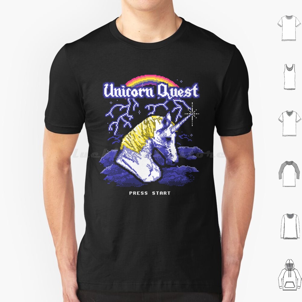 เสื้อยืดยูนิคอร์นเควสต์ขนาดใหญ - Arcade Quest บทวิจารณ์และราคา