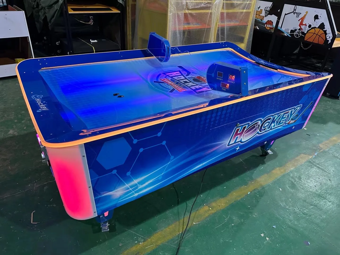 เครื่องเล่นเกมฮอกกี้อากาศแบบหย - Arcade Games & Vending Llc Photos บทวิจารณ์และราคา