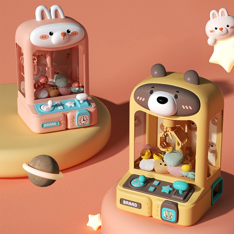 อัตโนมัติหยอดเหรียญเล่น MINI C - Claw Crane Machine บทวิจารณ์และราคา