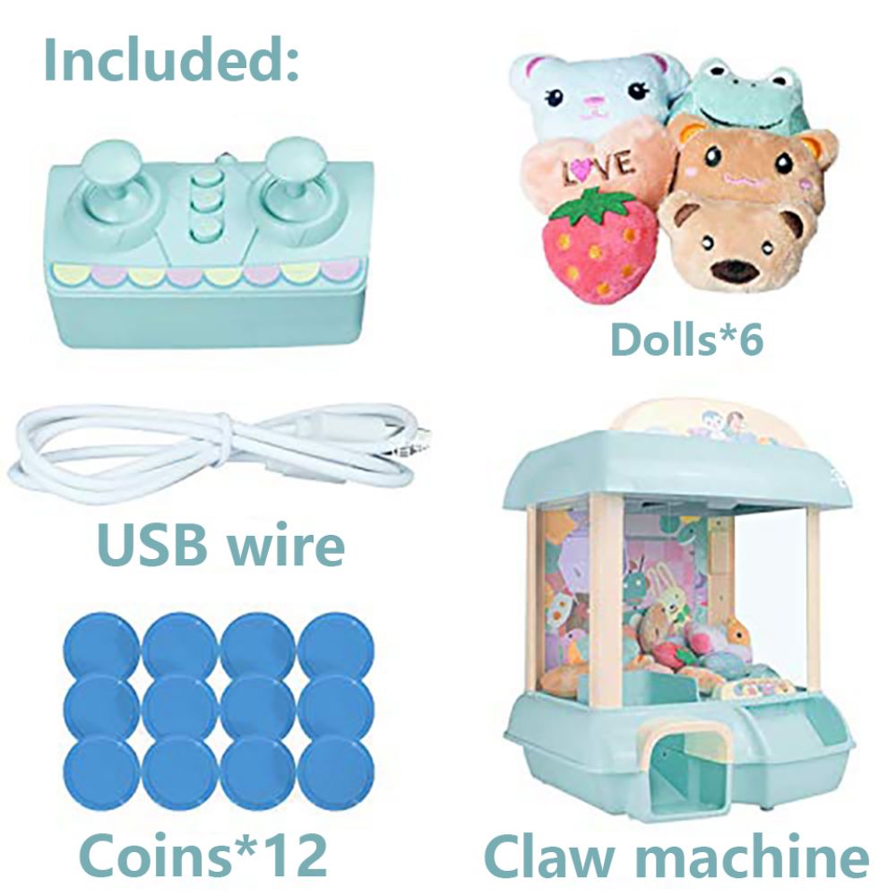 ตุ๊กตาเครื่องหยอดเหรียญเล่นเกม - Claw Crane Machine บทวิจารณ์และราคา