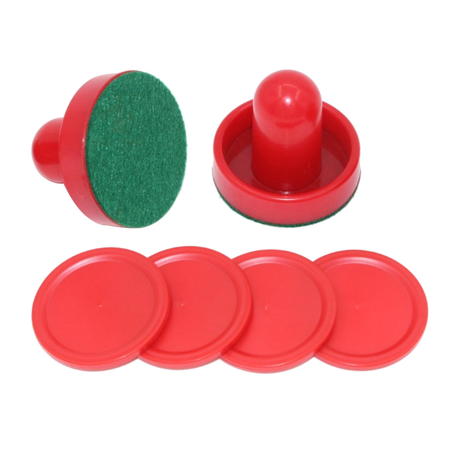 ตัวผลัก2ชิ้นและอุปกรณ์เสริมสำห - Air Hockey Table บทวิจารณ์และราคา