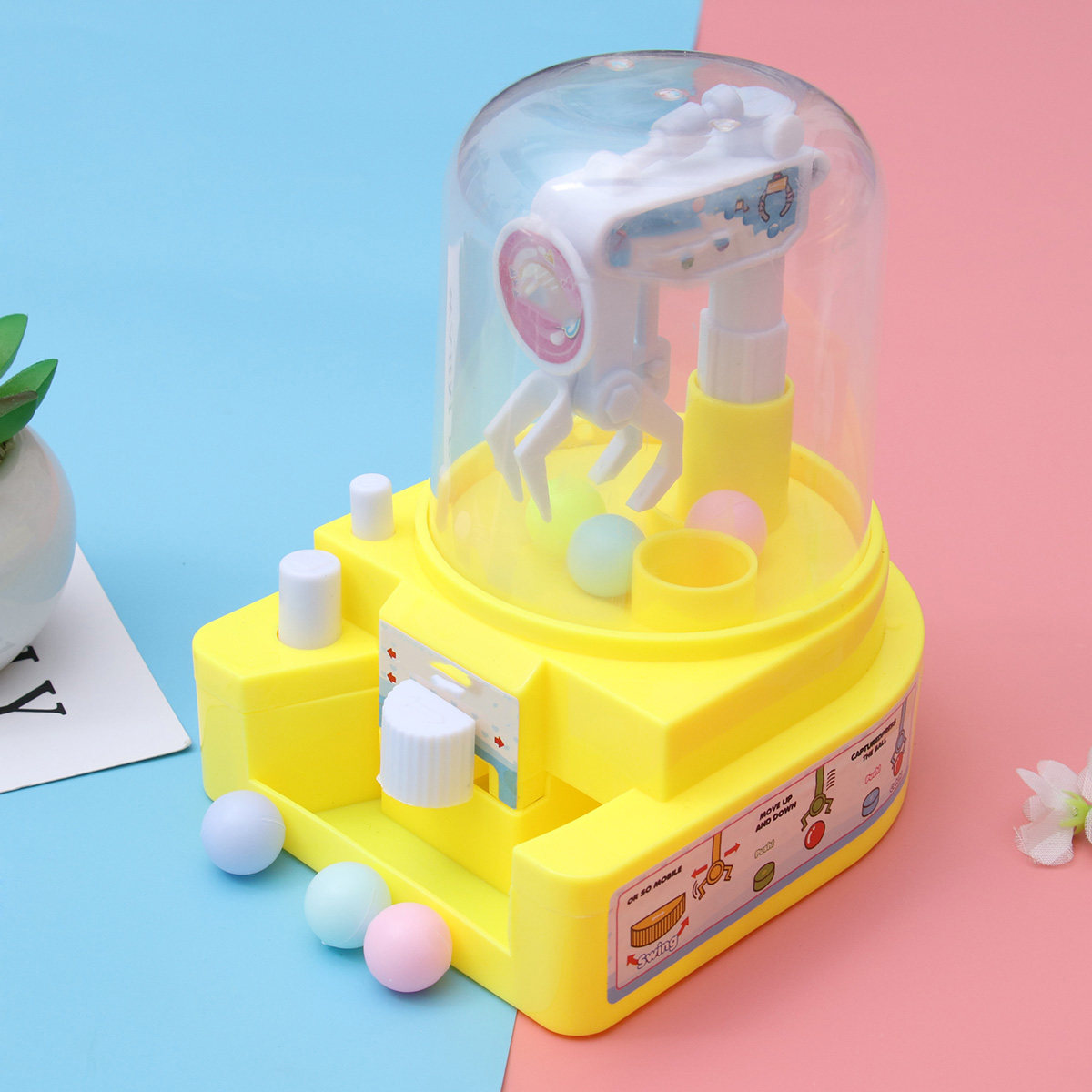เครื่องคีบลูกอม 1 ชิ้น ทำจากพล - Claw Crane Machine บทวิจารณ์และราคา