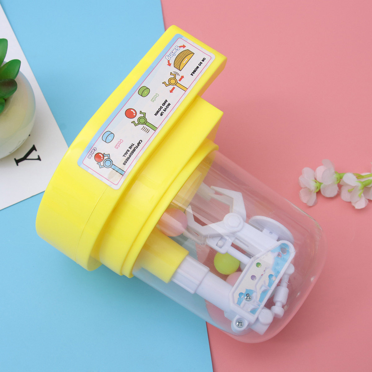 เครื่องคีบลูกอม 1 ชิ้น ทำจากพล - Claw Crane Machine บทวิจารณ์และราคา